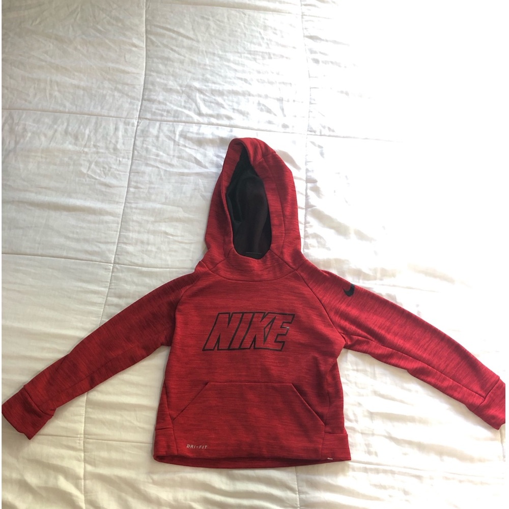 Nike Red Dri-Fit Hoodie 3T
